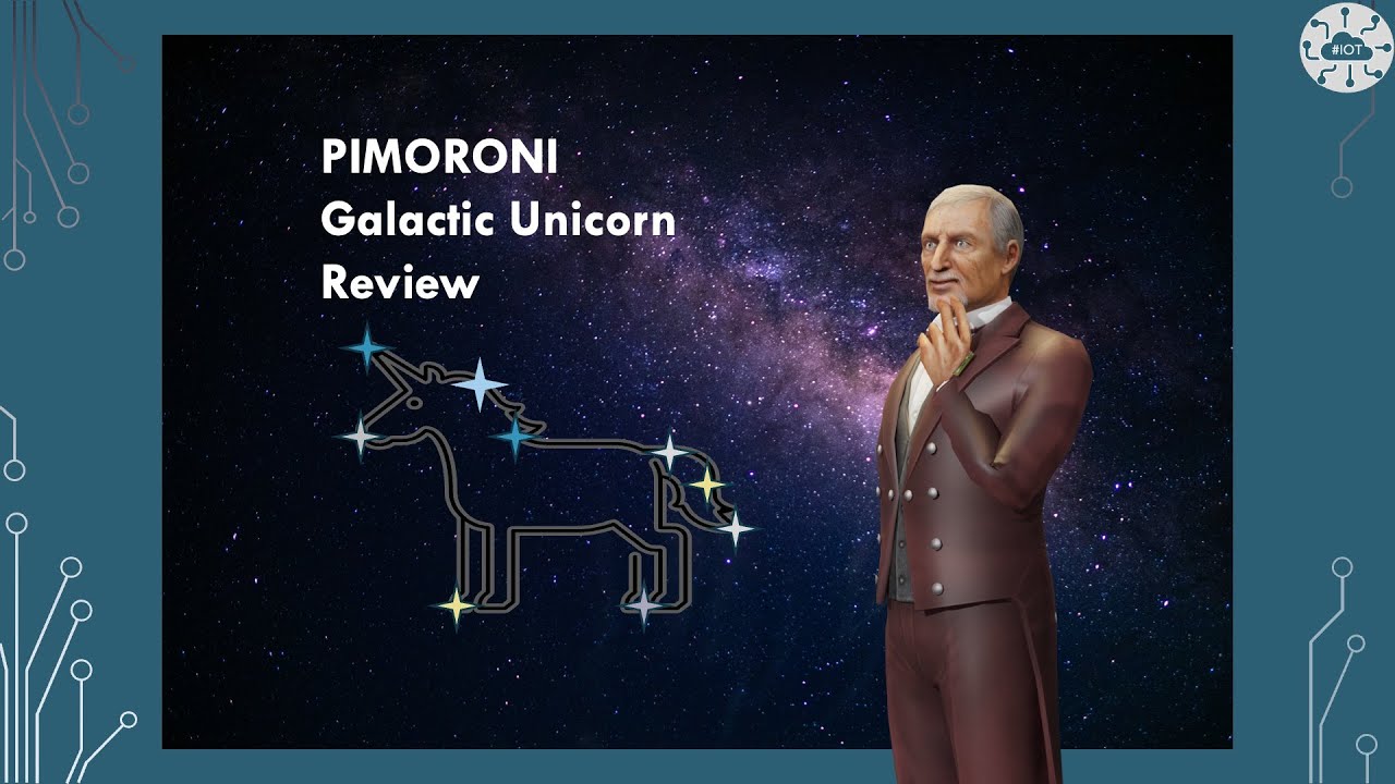 Review and Tutorial:  PIMORONI Galactic Unicorn (Pico-W Board)