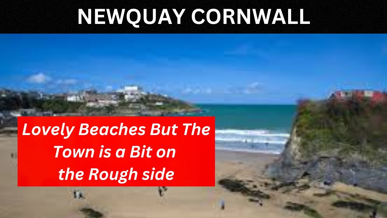 NEWQUAY CORNWALL, a bit rough round the edges and nearly everyone has a dog