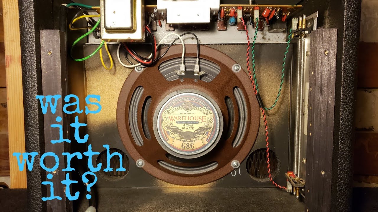 Fender Frontman Wearhouse G8C Upgrade