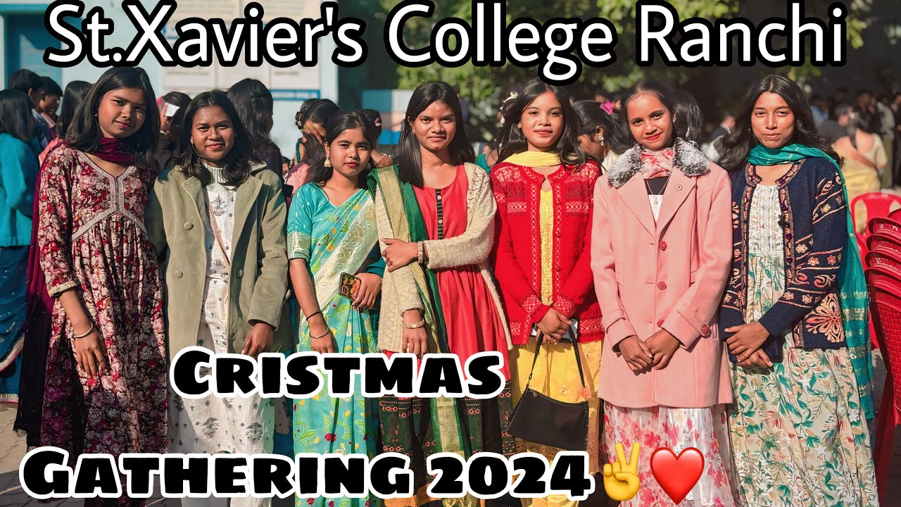 Christmas Gathering 2024❤️(CLC)St.Xavier’s College Ranchi✌️Full masti#subscribe #share#viralvideo