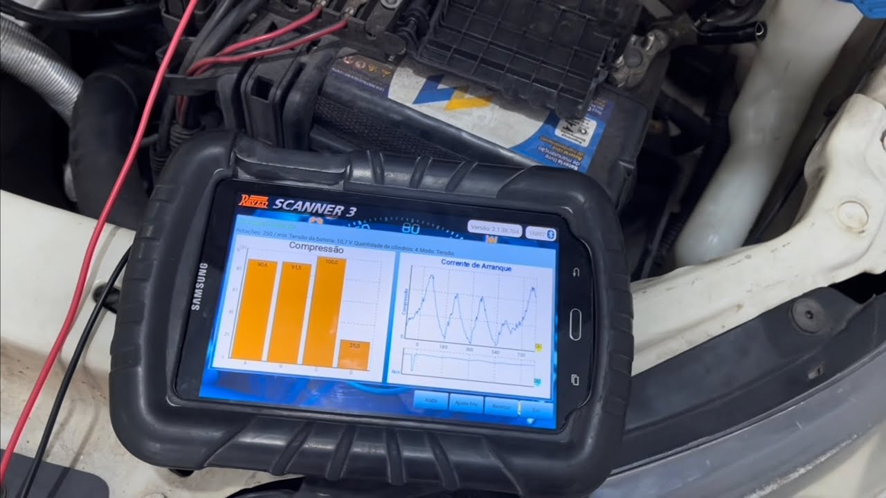 Diagnóstico e correção da falha P0301 do motor EA111 do Gol G7 1.6 8v Flex