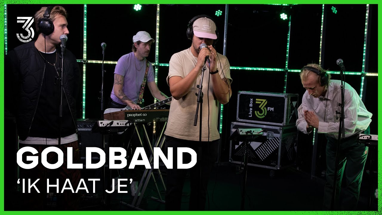 'Ik Haat Je' live door Goldband | 3FM Live Box | NPO 3FM