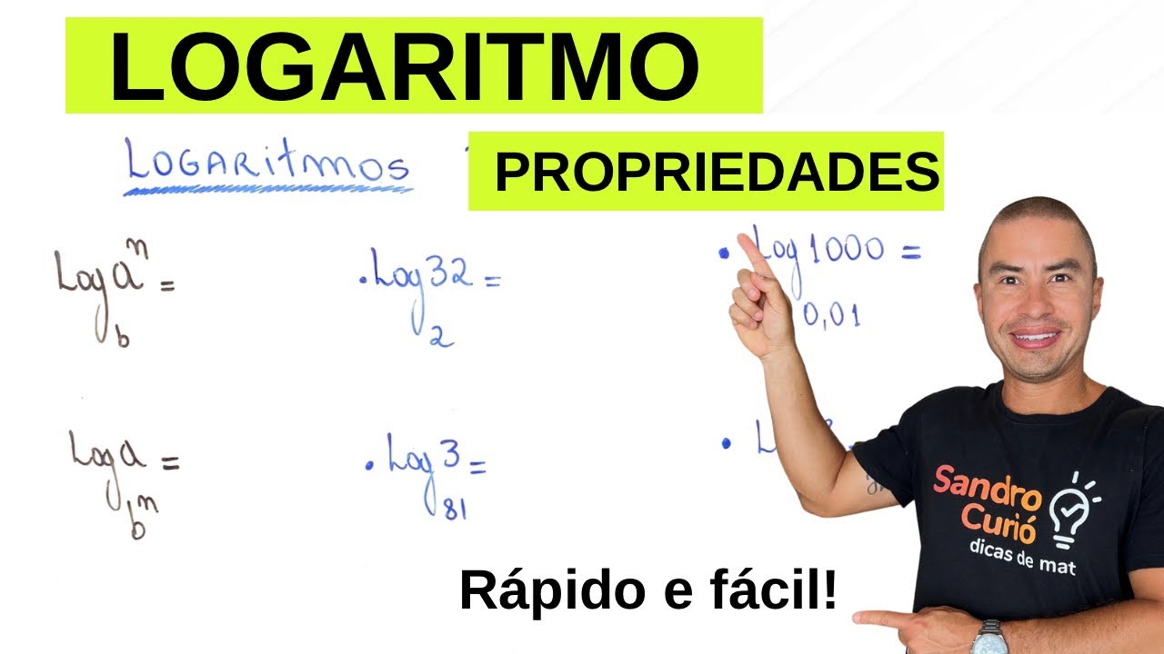 LOGARITMO PROPRIEDADES | APRENDA AGORA