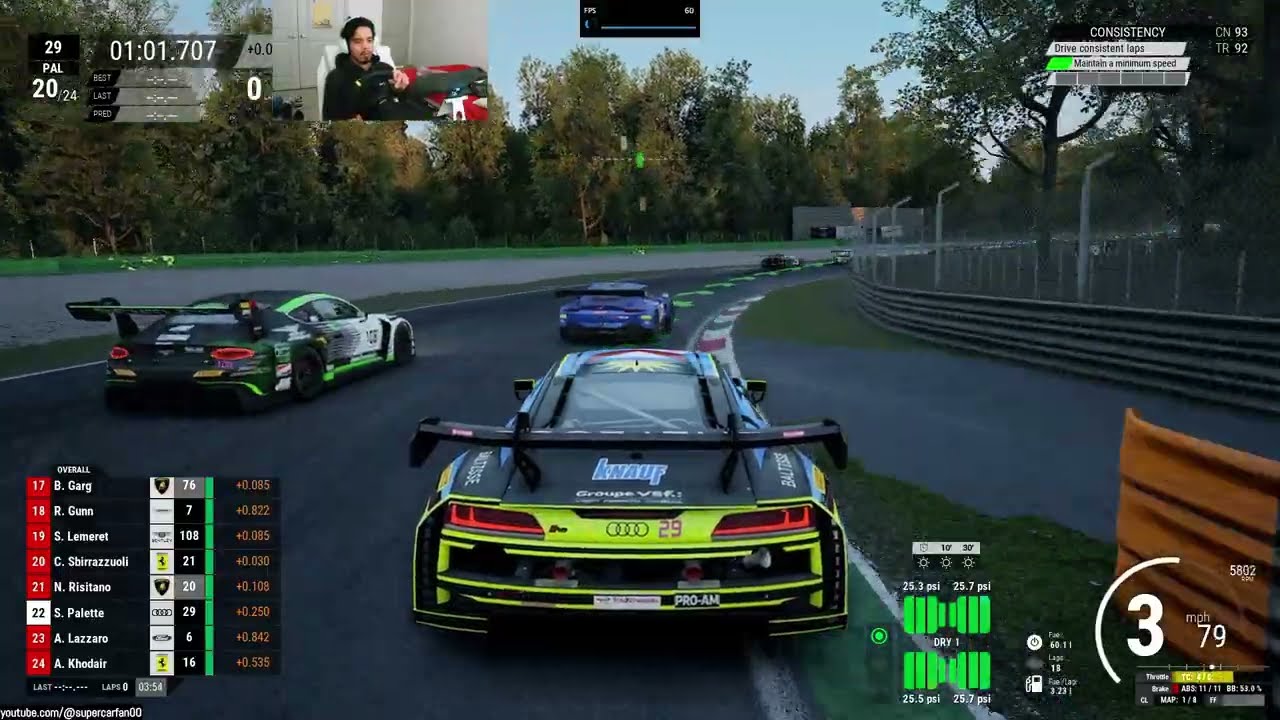 assetto corsa competizione | GTWC race with ai at monza