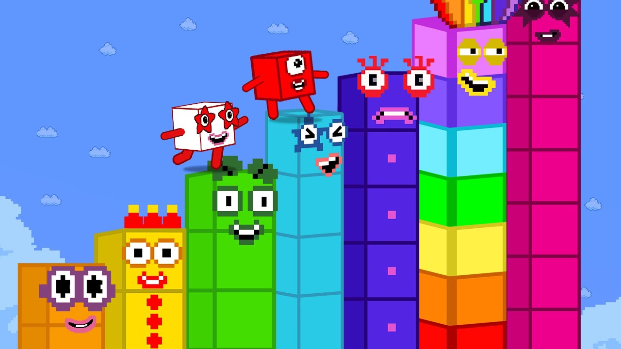 Numberblock 1 x 10 in the Giant Numberblock Maze Mayhem