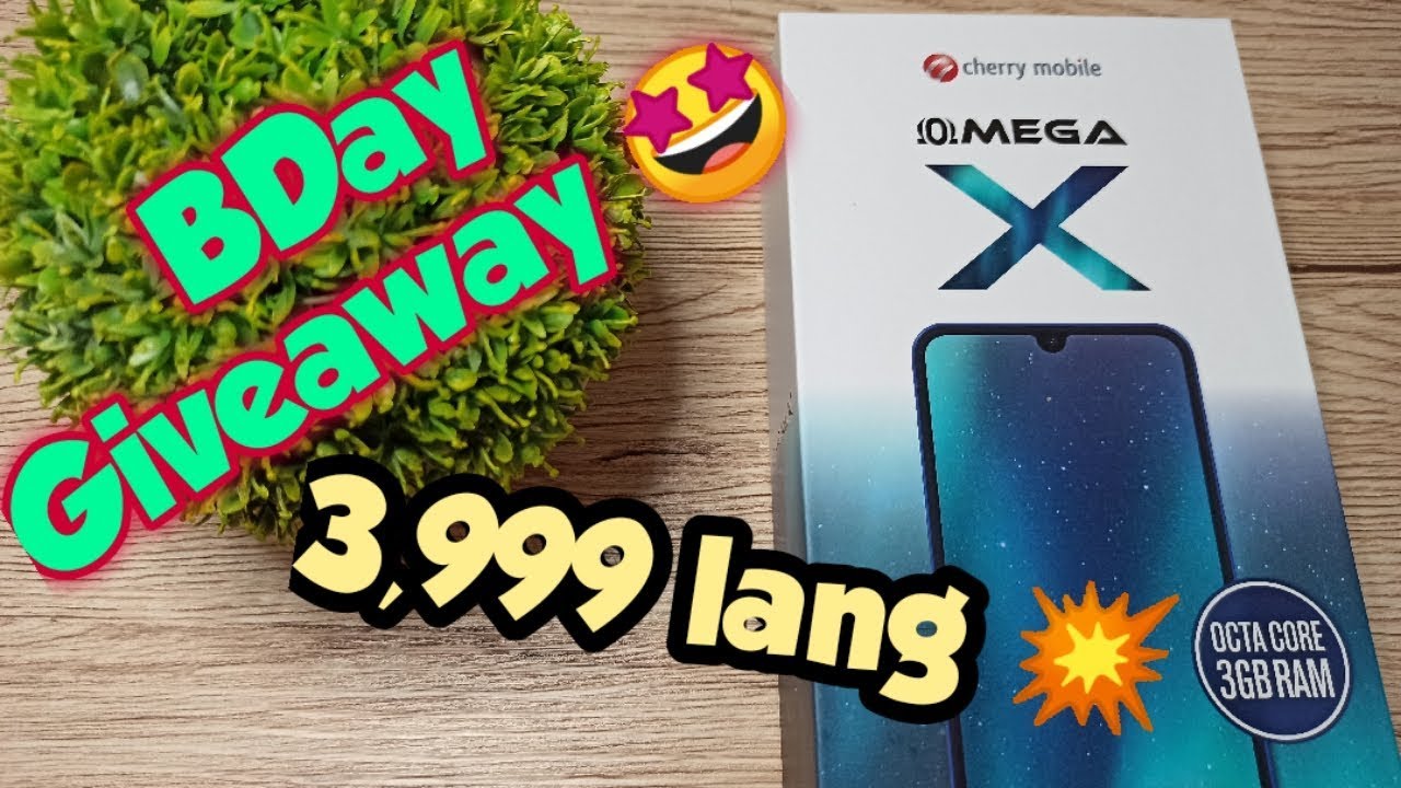 Giveaway Alert! Cherry Mobile Omega X Unboxing 