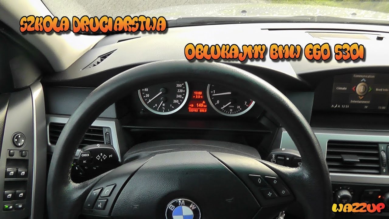 Szkoła Druciarstwa Oblukajmy BMW E60 530i Wazzup :)