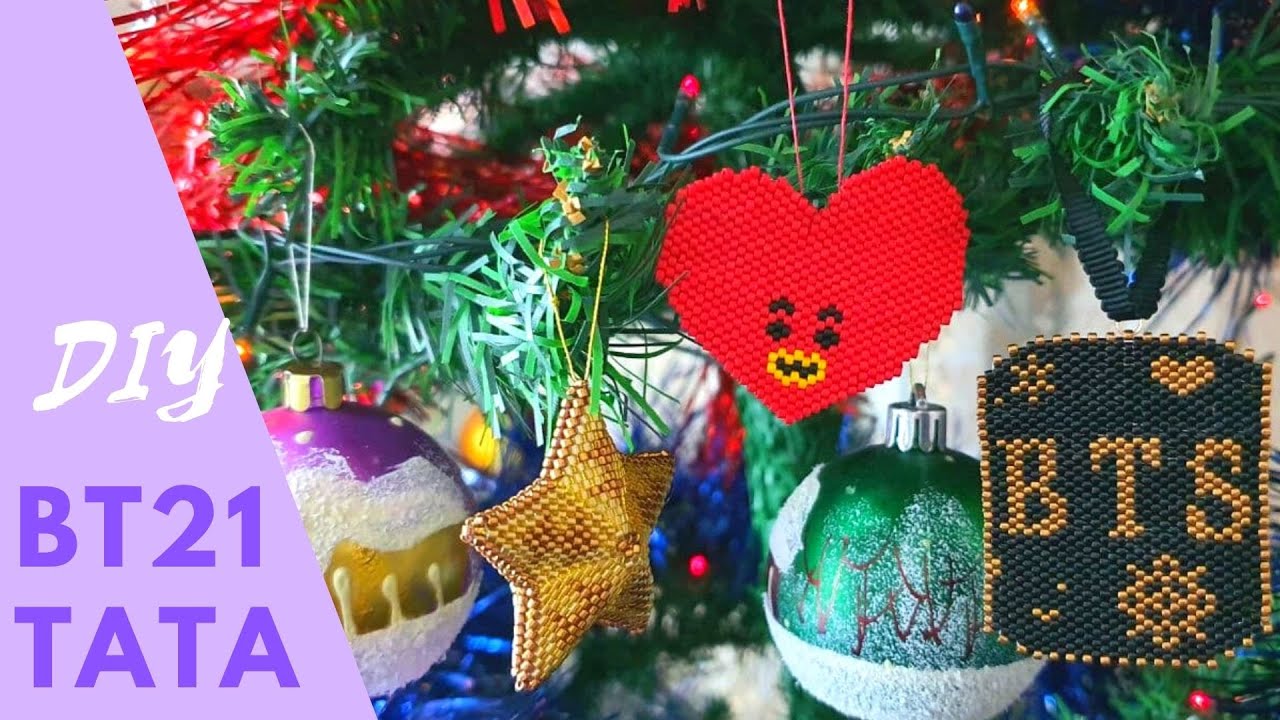 DIY | BT21 Beaded TATA| 비즈공예