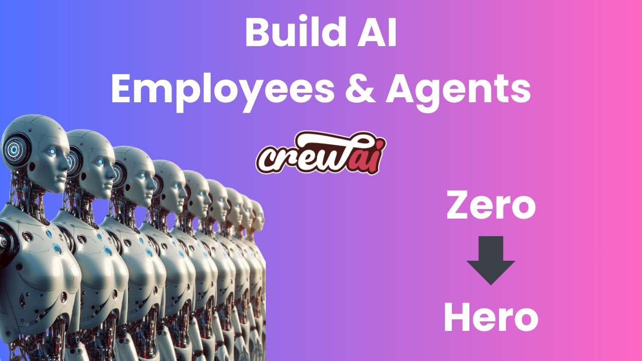 Crew AI Masterclass for Beginners - Build Your Own AI Agents (Low-code Full Guide)