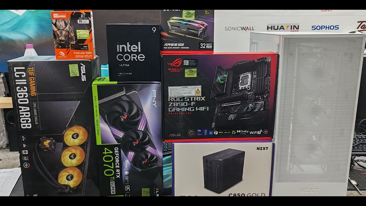 ASUS ROG STRIX Z890-F Gaming WiFi | Full PC Build Setup 2025 | Unboxing & Review in Bangla