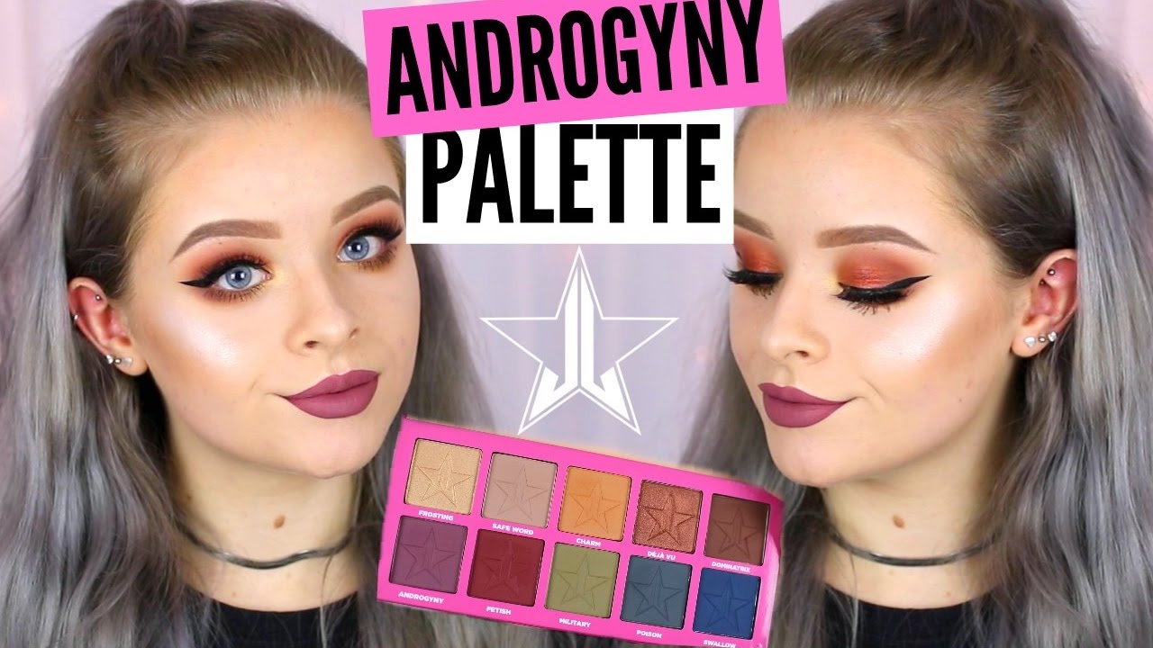 JEFFREE STAR ANDROGYNY PALETTE!? REVIEW + TUTORIAL | sophdoesnails