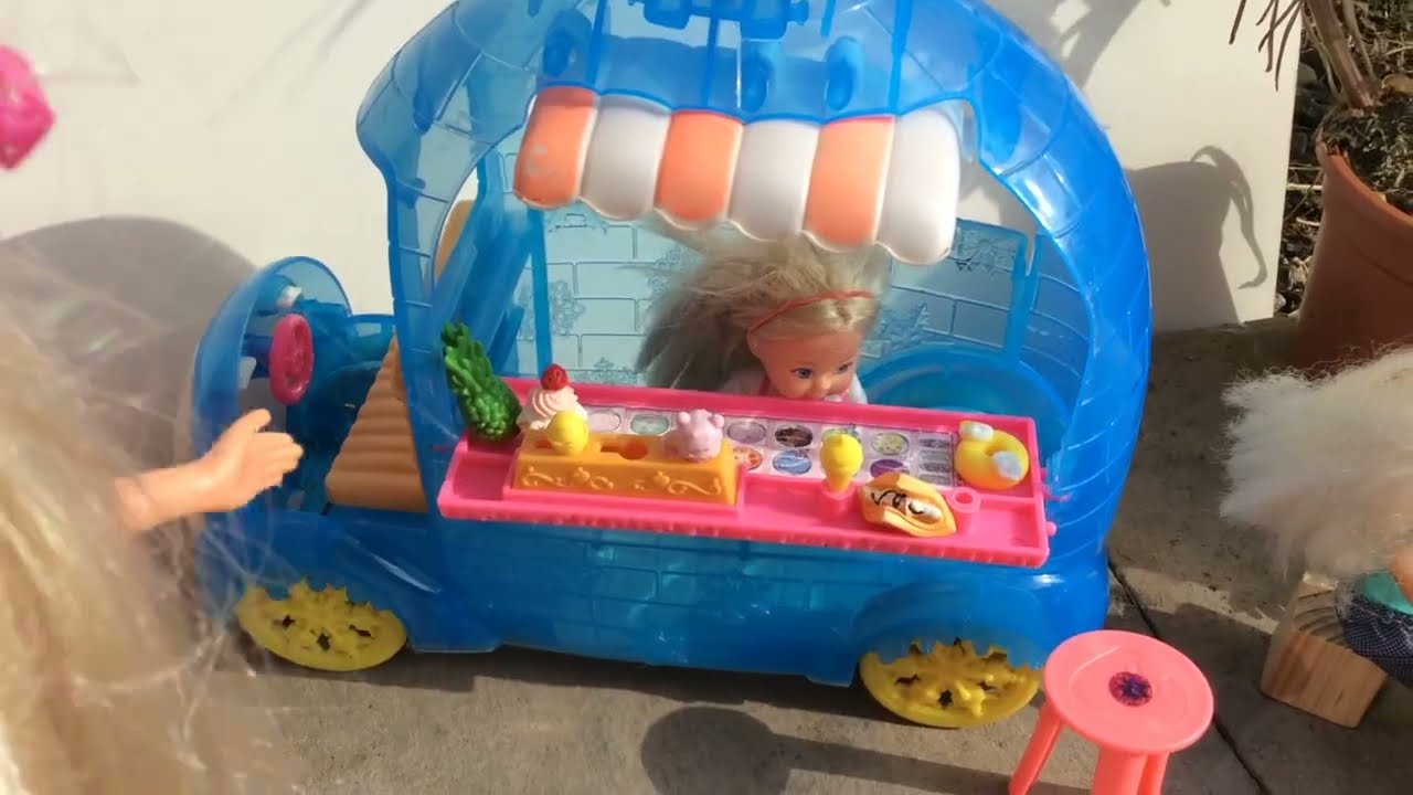 Barbie Doll Playtime - AMBULANCE and BIKE RIDE