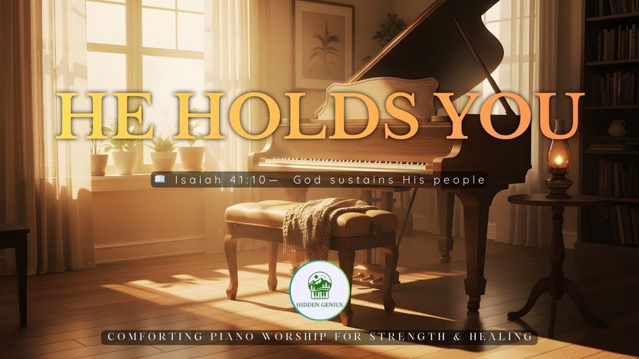 He Holds You | Comforting Piano Worship for Strength & Healing