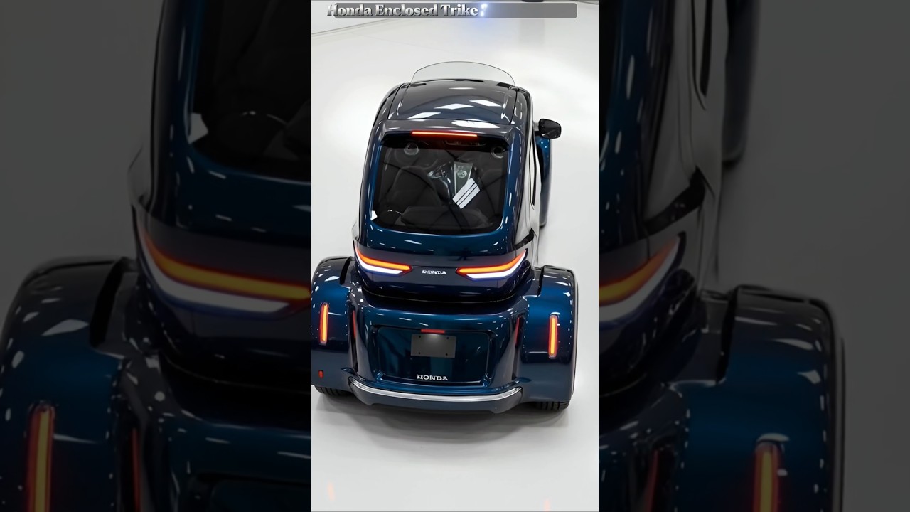 Honda Built a Fully Enclosed Trike for 2026&hellip; WOW!