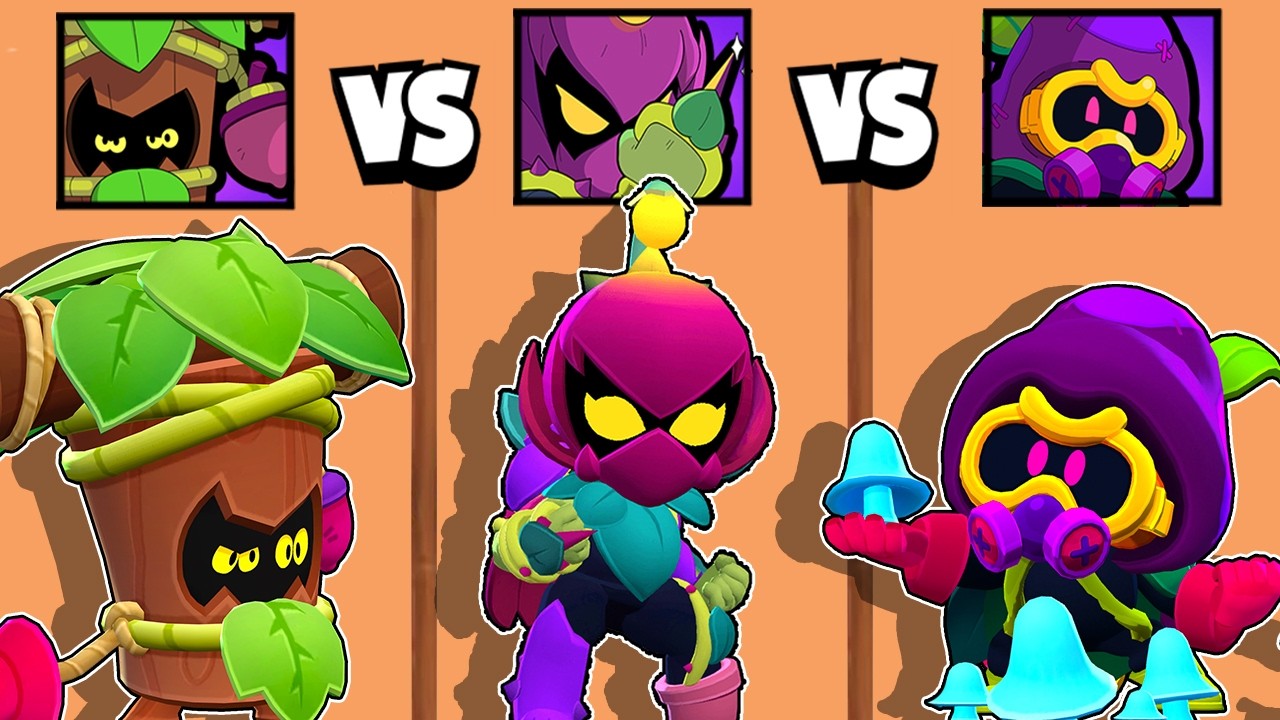 TRUNK vs LILY vs CORDELIUS | The Best BRAWLER in ENCHANTED WOODS | NEW BRAWLER | BRAWL STARS