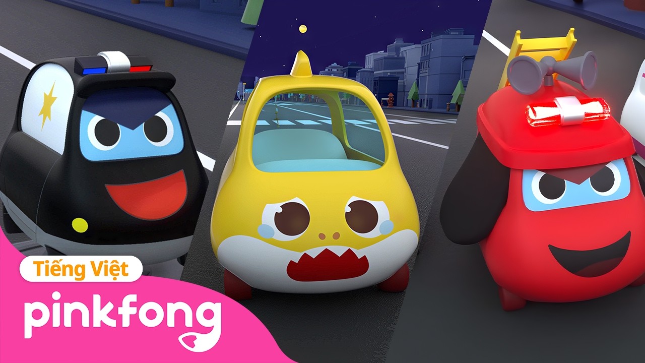 Tuyển tập Dự án xe đồ chơi Cá Mập Con | cartoon | Baby Shark Pinkfong - Nhạc Thiếu Nhi
