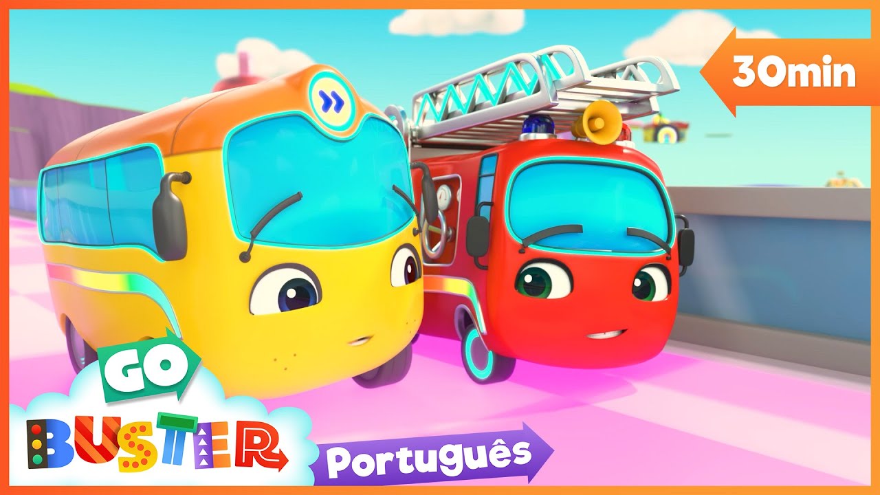 Lançando a Speedyway | Go Buster em Português | Desenhos Animados para Crianças