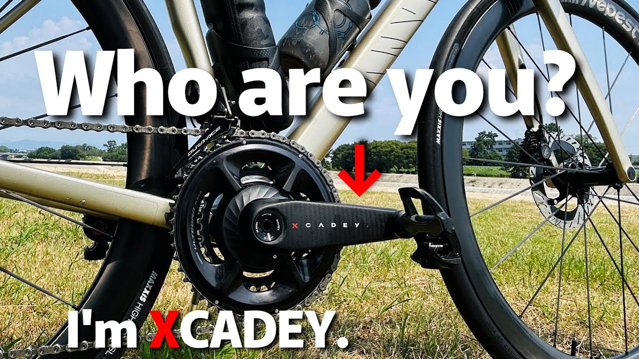 日本初公開【xcadey】ショートカーボンクランクにパワーメーターセット激安？