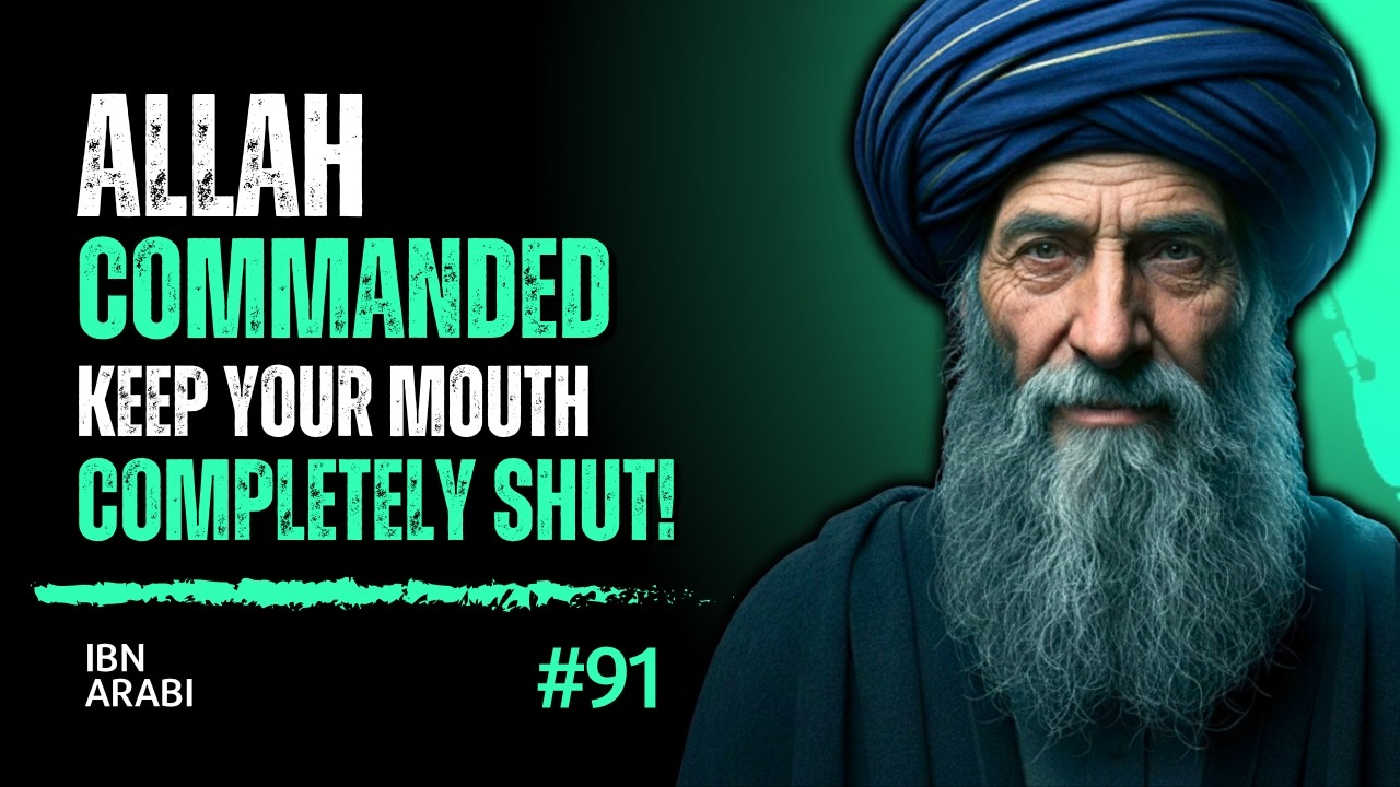 They Wanted You to React… But Allah Said Stay Silent” — Ibn ʿArabi