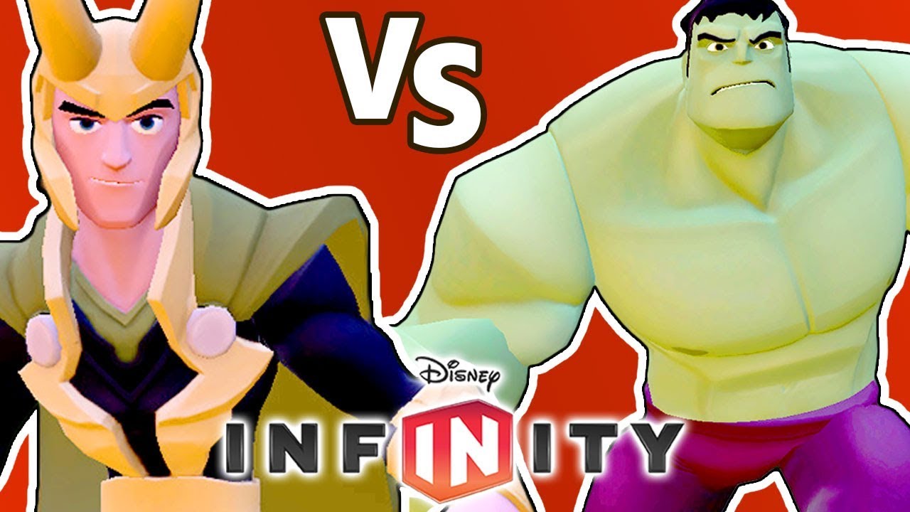 LOKI VS HULK no Disney Infinity 3.0 Toy Box BOSS BATTLE