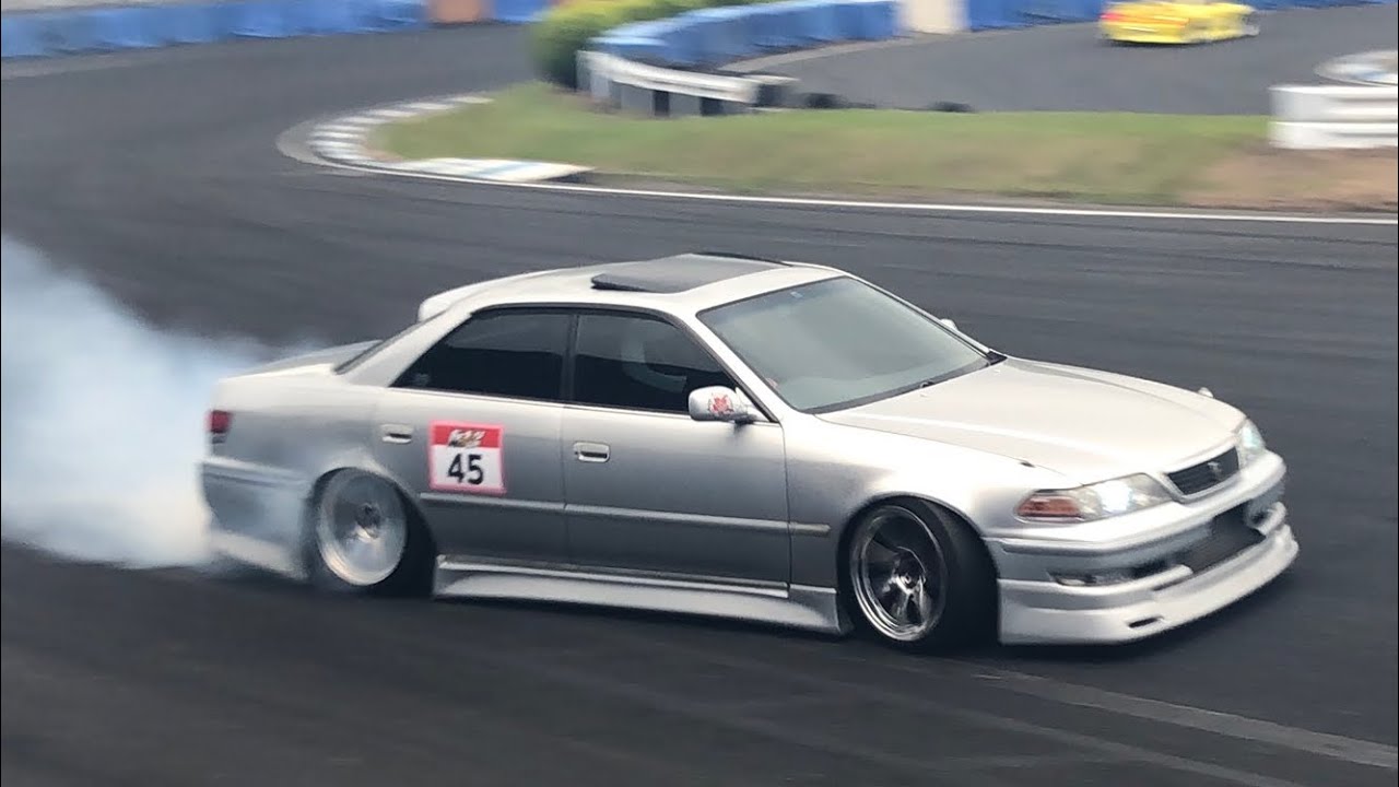 茂原ツインサーキット ドリフト JZX100車載 TD06-25G編