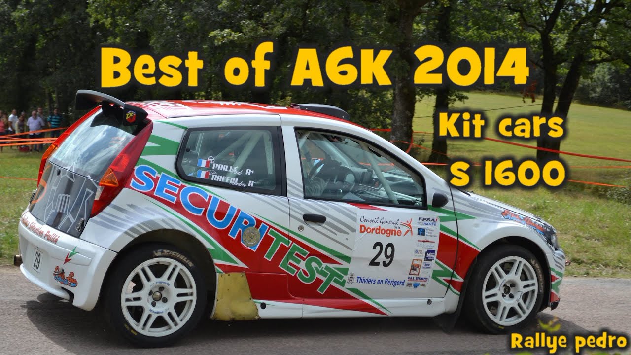 Best of rally 2014 A6K kit cars / S1600 pure engine sound