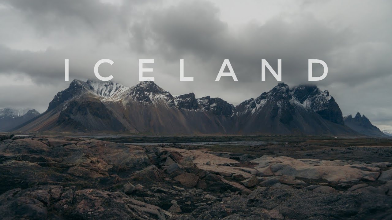 ICELAND  Cinematic Travel Video | Sony a6500 | DJI Air 2S