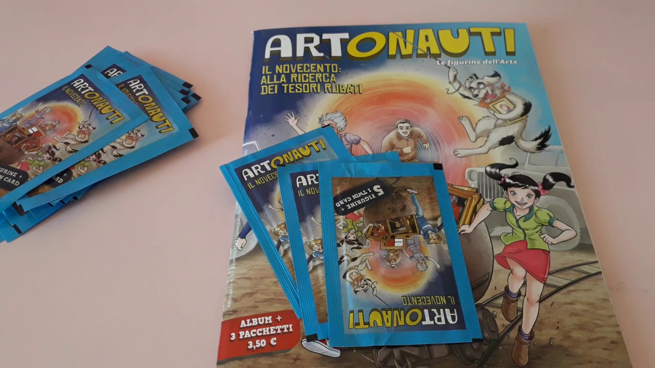Artonauti 2020 le figurine dell'Arte