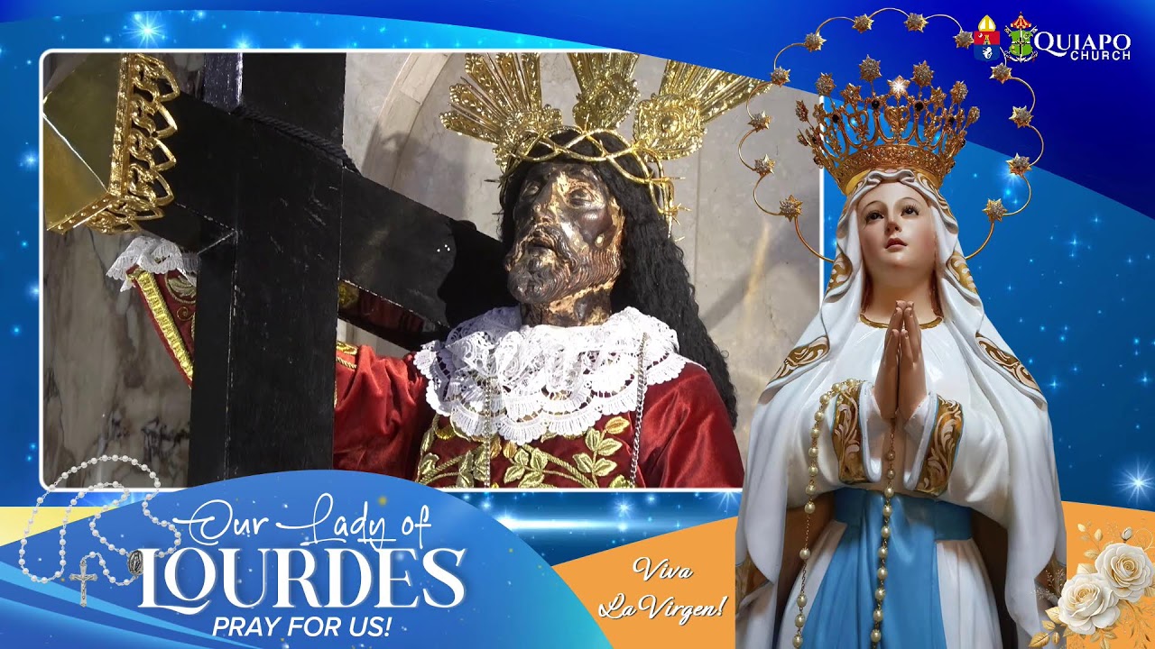 #QuiapoChurch 6PM HEALING MASS • 11 FEB. 2026 • Memorial of OUR LADY OF LOURDES #WorldDayOfTheSick