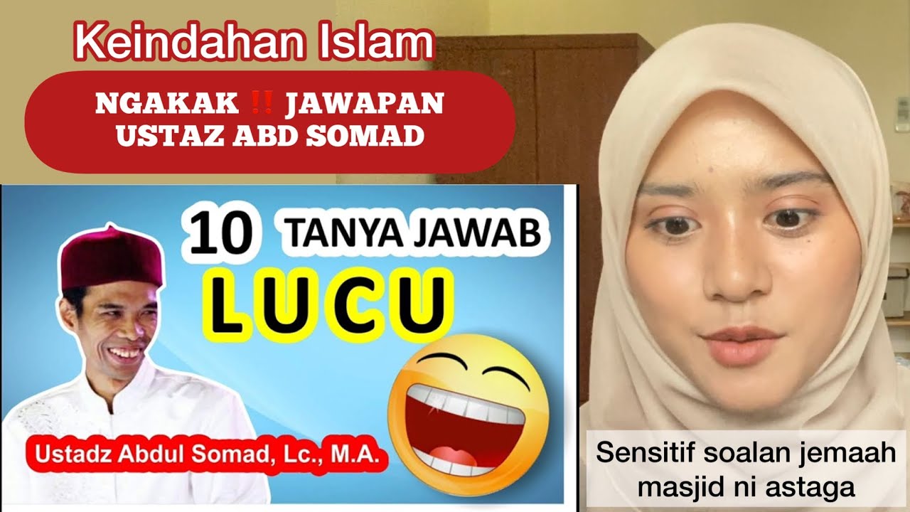 SAKIT PERUT GUWE‼️ JAWAPAN USTAZ SOMAD BIKIN NGAKAK 😆