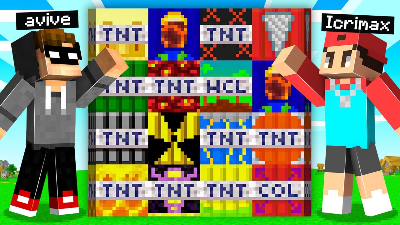 wir testen ILLEGALES TNT in MINECRAFT! (mit iCrimax)
