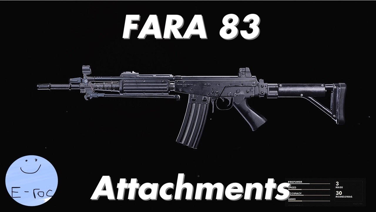 SEASON 2 Cold War® ALL FARA 83 Gunsmith Attachments Black Ops CW