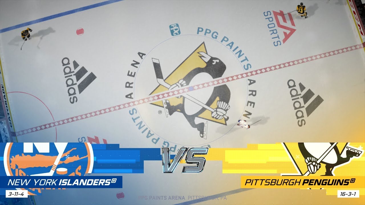 NHL 20 (PS4) - 2019-20 - Game 21 vs Islanders