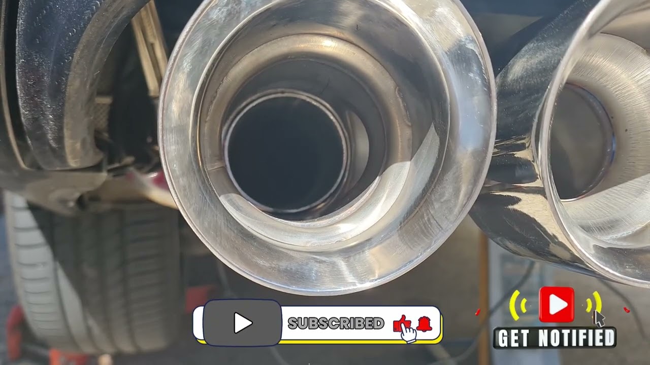 Установка выхлопной системы с электронными клапанами на Mercedes-Benz W204 C300 V6 своими руками