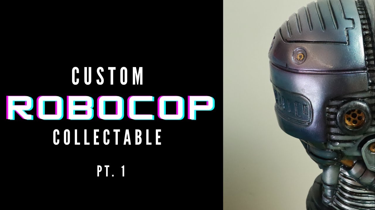 RoboCop Custom Collectable Painting Part 1