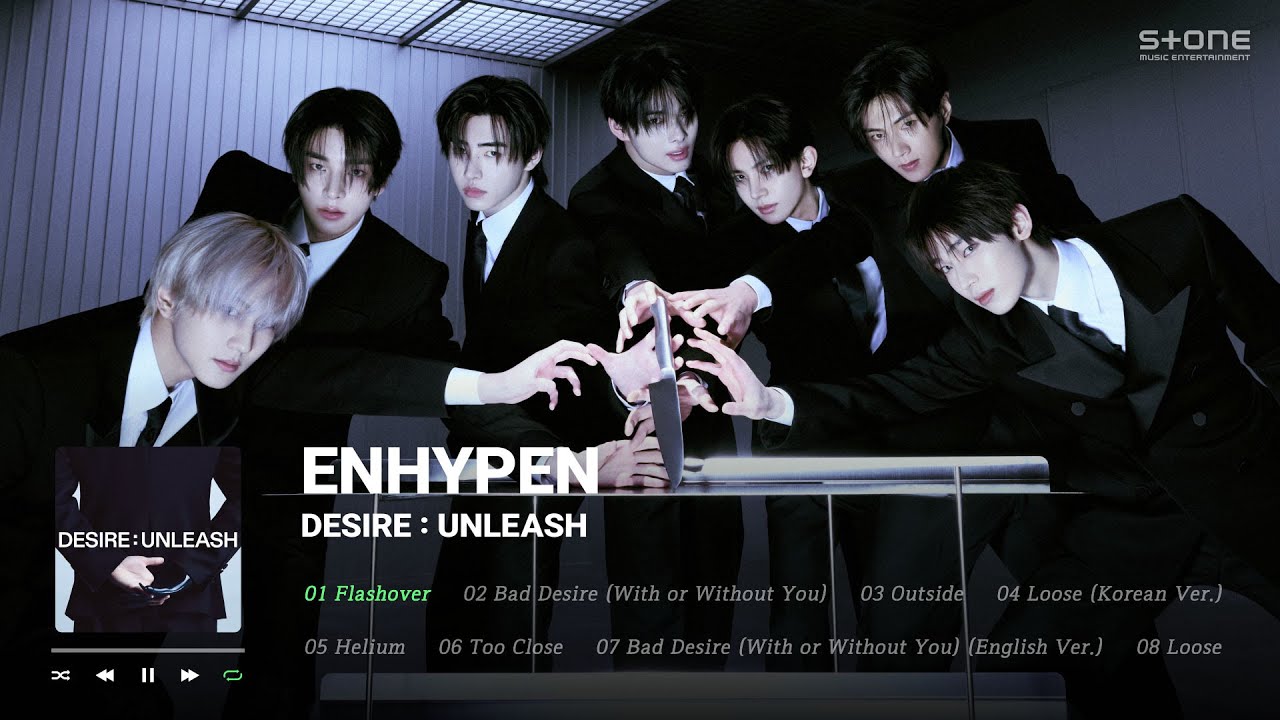 𝐏𝐥𝐚𝐲𝐥𝐢𝐬𝐭 강렬한 욕망을 품고 돌아온 엔하이픈 (ENHYPEN) 미니앨범 'DESIRE : UNLEASH' 1시간 반복 듣기🧛｜Stone Music Playlist