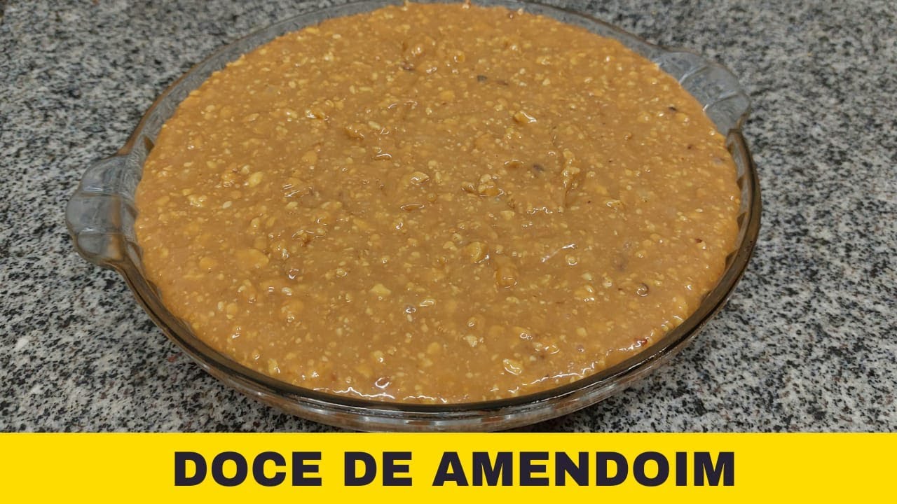 DOCE DE LEITE COM AMENDOIM | DOCE DE ROÇA