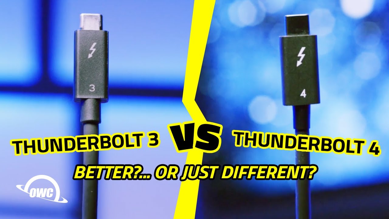 Thunderbolt 3 против Thunderbolt 4 — ПОДРОБНОЕ объяснение!