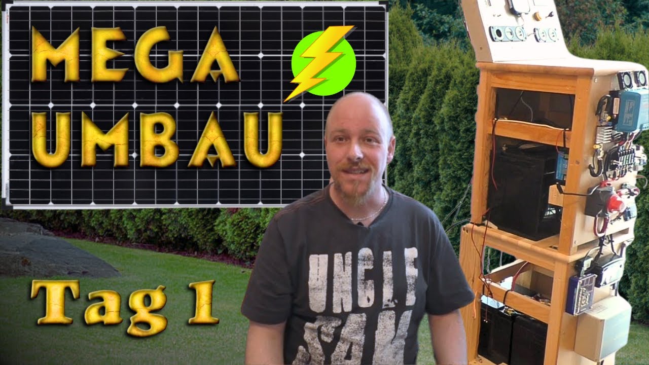 Solar-Inselanlage || Umbau meiner 12V Inselanlage - Los geht's ⏰ - Tag 1 #solar