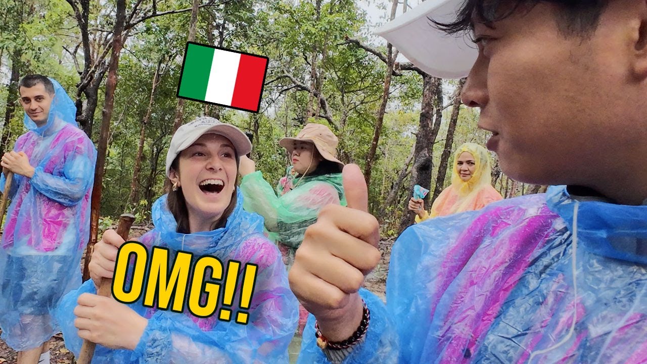 Она не могла поверить, что я говорю по-итальянски в Таиланде! 😱🇮🇹🇹🇭 | Влог из Таиланда