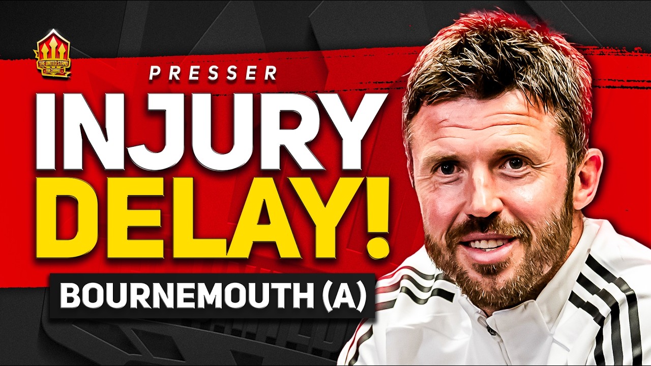 More Injury Concerns! Carrick Leads Manager Race? Carrick's Bournemouth Presser Reaction
