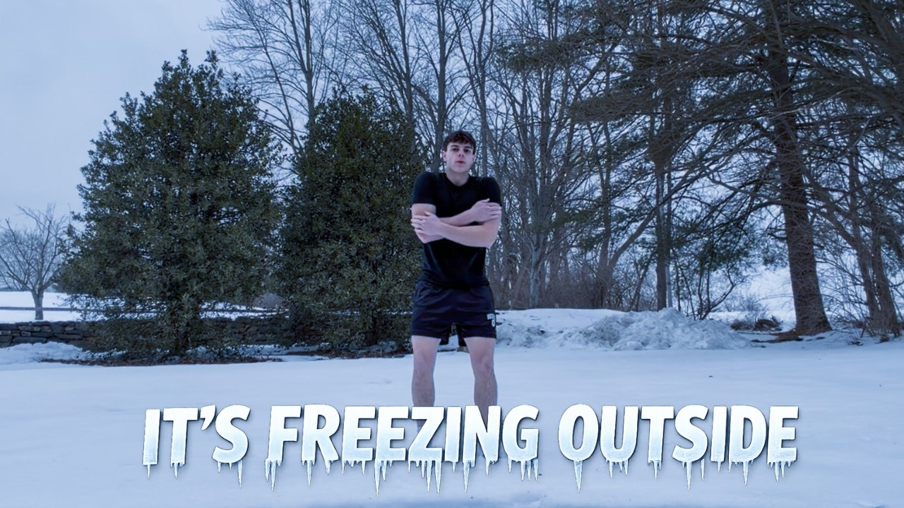 I Tried Winter Camping | SENIOR VLOG