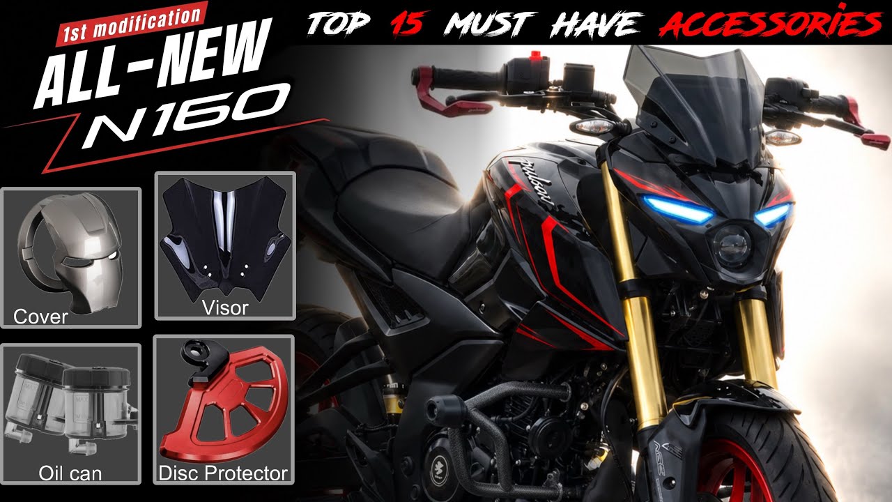 Pulsar N160 SS 4v full modification⚡️| N160 SS modified exhaust,wraps,ppf,visor,