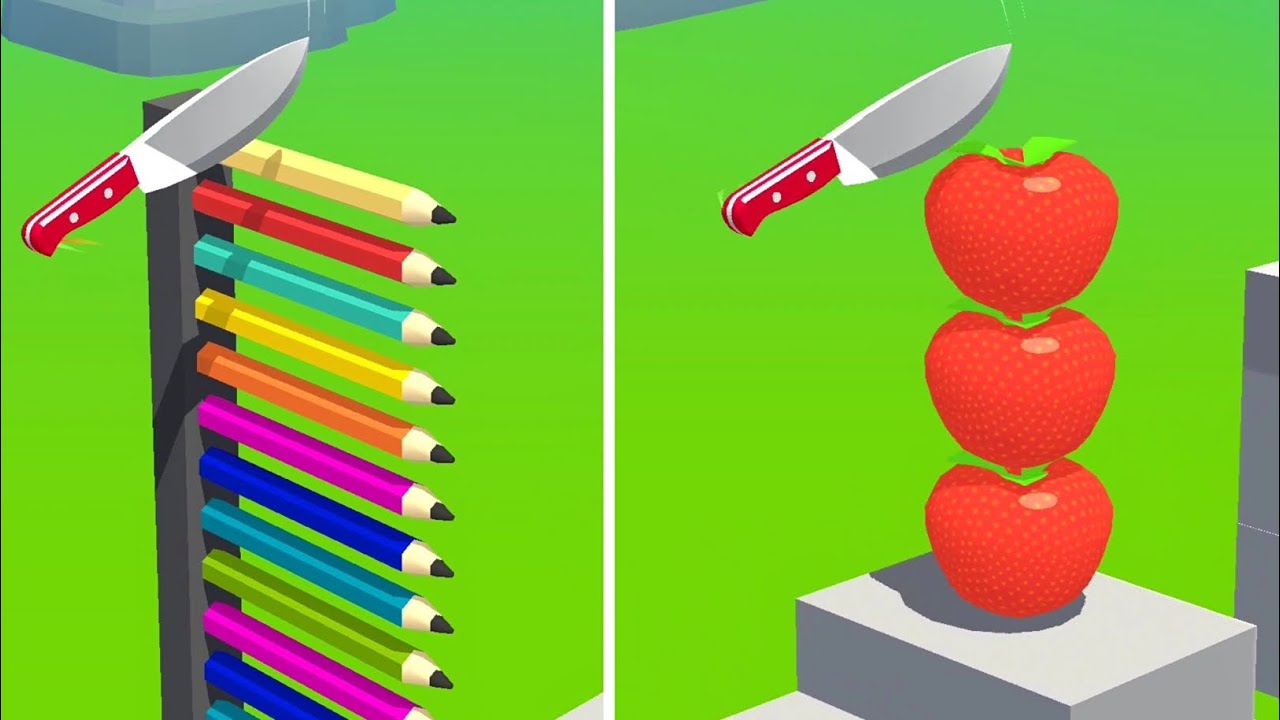 Slice It All Gameplay! Satisfying and Relaxing ASMR Slicing Video NEW UPDATE