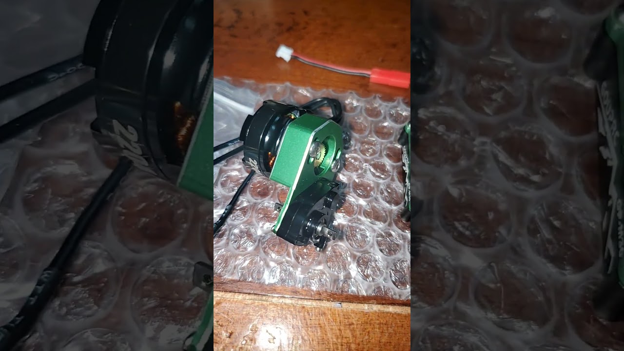 #Gouprc 2400kv brushless outrunner 30 amp esc #Meus racing bronco scx24 installing #Black side pedal