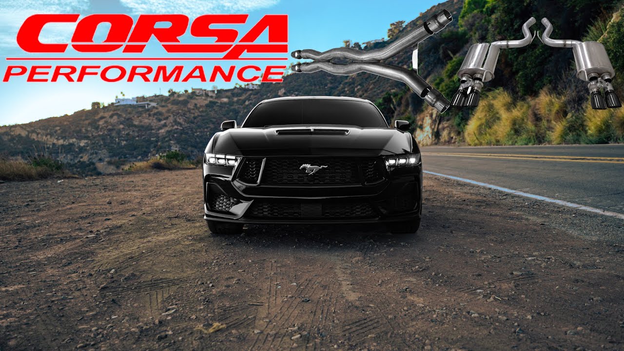 2024 MUSTANG GT CORSA EXTREME VALVED EXHAUST