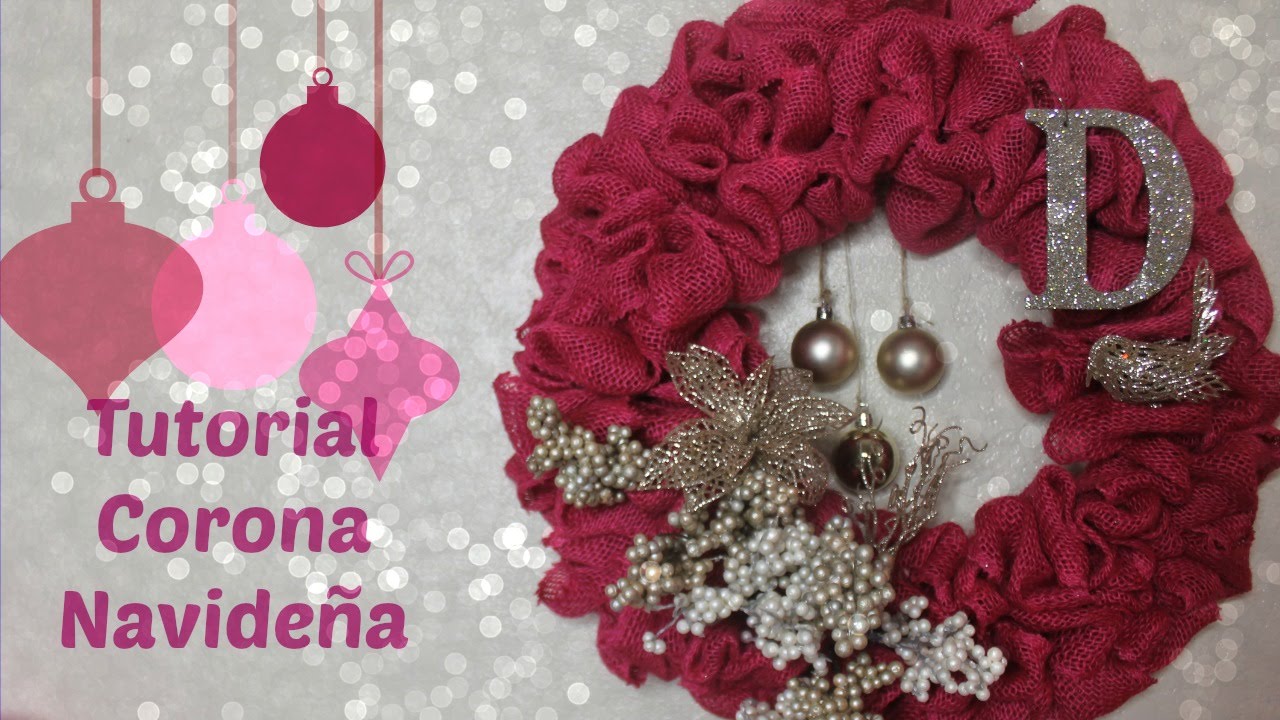 Tutorial de Corona Navideña