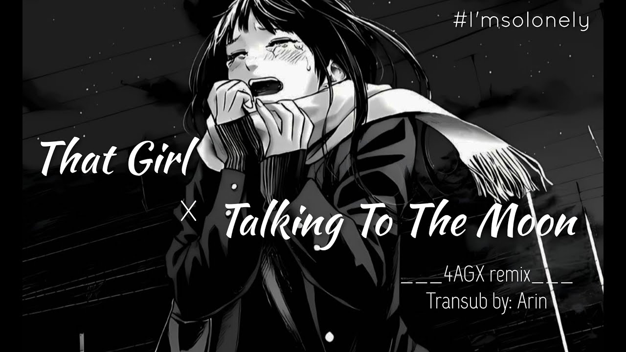 「Vietsub+Lyrics」That girl x Talking to the moon - 4AGX Remix || 抖音tiktok mashup