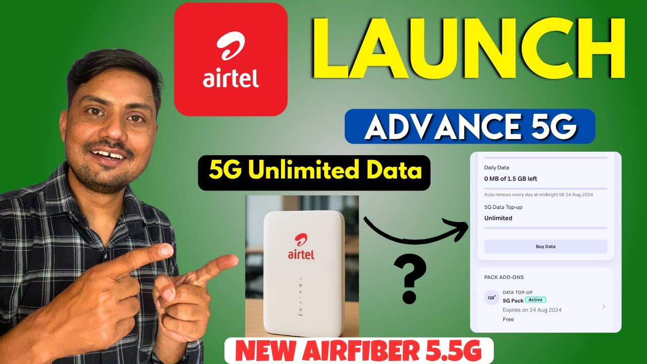 📶 Airtel 5G Advanced is Here! | Game Changer Update 2025 | Speed Test & Review