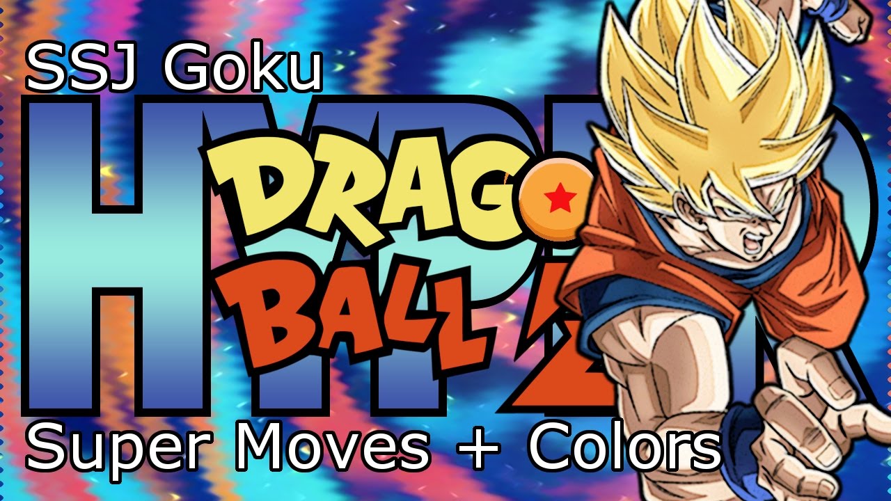 Hyper Dragon Ball Z: SSJ Goku Supers + Colors